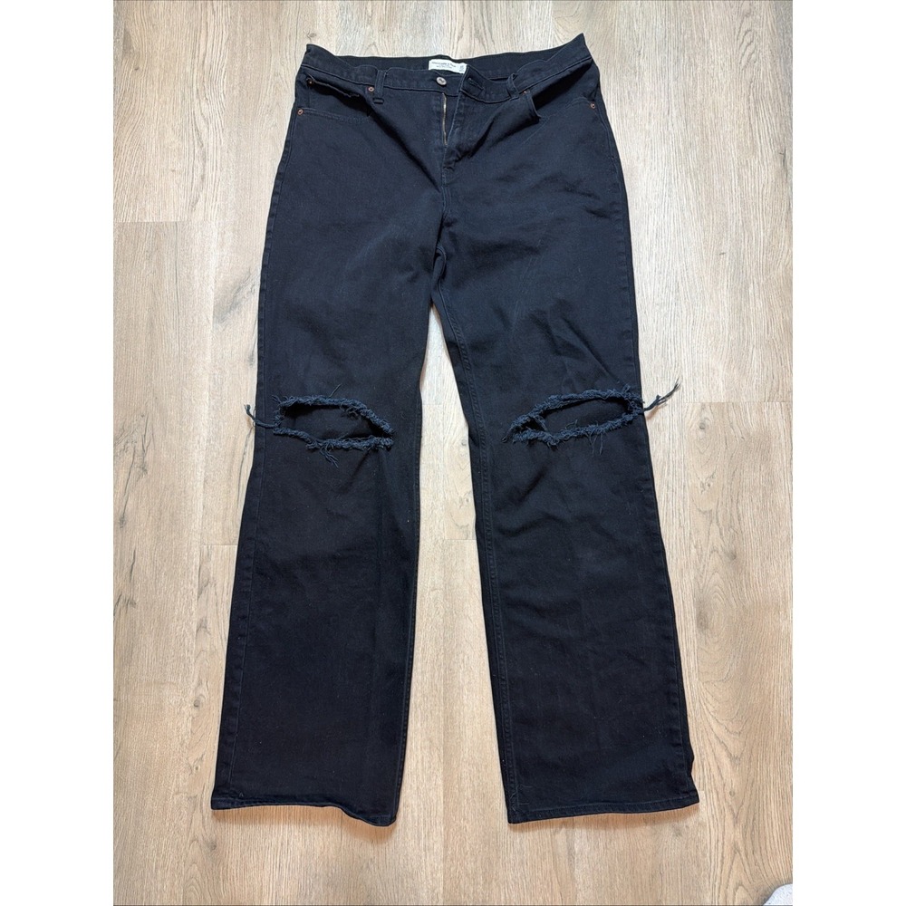 Abercrombie & Fitch High Rise 90's Relaxed Size 32 Extra Long